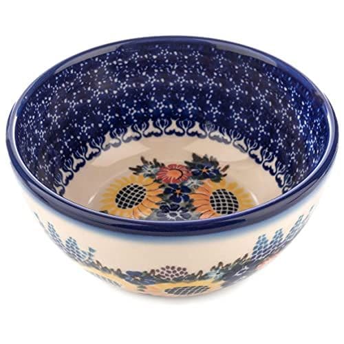 Miska Ceramiczna 300ml, Ø 13 cm — słoneczniki
