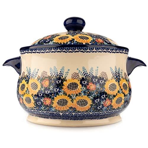 Waza Do Zupy Ceramiczna 3,5l — słoneczniki