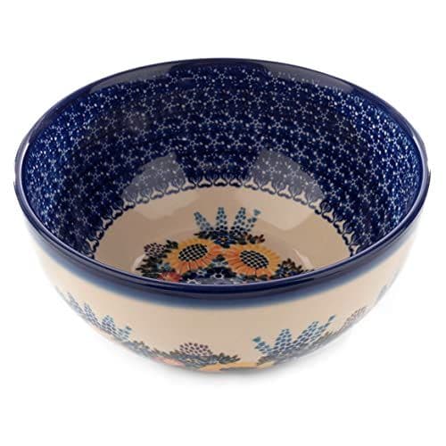 Miska Ceramiczna 1,4l, Ø 19 cm — słoneczniki