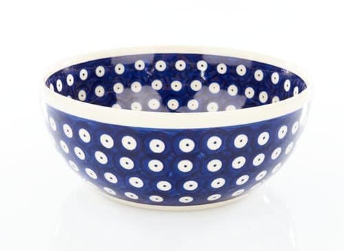 Miska ceramiczna Ø 18 — pawie oczko